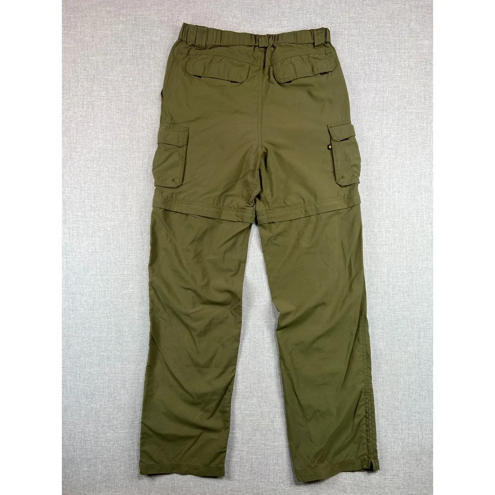 Boy Scouts of America Switchback Convertible Cargo Pants Men Small Uniform Green